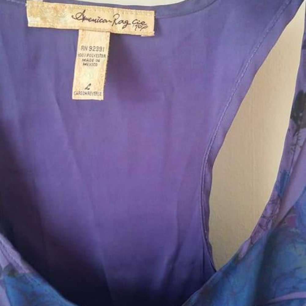⚠️3 for 20!! Purple Racerback Tank - Picture 3 of 4